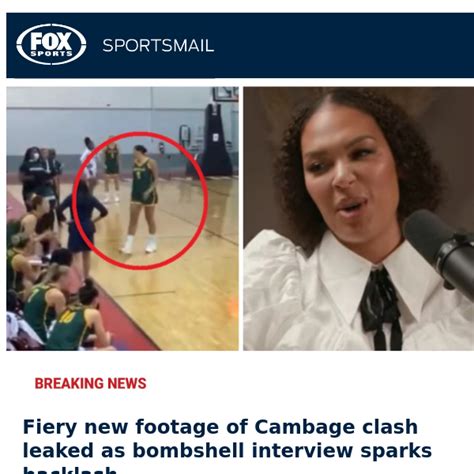 elizabeth cambage leaked|Cambage fight video leaked after fresh Nigeria claims